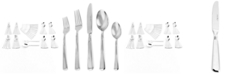 J.A. Henckels Zwilling Metrona 18/10 Stainless Steel 62-Pc. Flatware Set, Service for 12, Created for Macy's